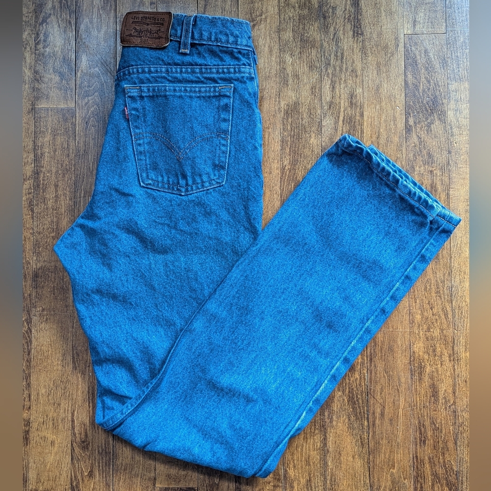 Levi's‎ 531 Classic Straight Leg Blue Denim Jeans Men's 31x32